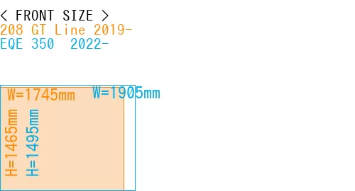 #208 GT Line 2019- + EQE 350+ 2022-